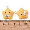 Opaque Resin Pendants RESI-G127-01C-3