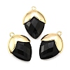 Natural Obsidian Pendants G-U019-03B-08-1