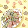 100G Plating Acrylic Beads OACR-FS0002-02-7
