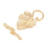Brass Toggle Clasps KK-CBA7BFE-08G-3