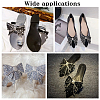 2Pcs Resin Rhinestone Bowknot Shoes Charms FIND-CA0004-74-7