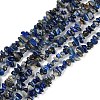 Precious Chip Lapis Lazuli Beads Strands. 3~5mm F043-1