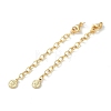 Brass Ends with Chains KK-P283-36G-1