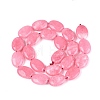 Dyed Natural White Jade Beads Strands G-N370-01A-11-3
