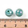 Electroplate Pearlized Glass Pearl Beads EGLA-T021-14B-04-3