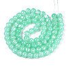 Baking Paint Glass Beads Strands DGLA-N015-10mm-07-2