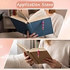 10Pcs 2 Colors Alloy Bookmarks AJEW-YW00005-6