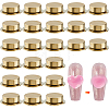24Pcs High Carbon Chromium Bearing Steel Spin Axis DIY-FH0011-17G-1