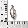 304 Stainless Steel Pendants STAS-C119-02P-3