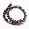 Natural Tiger Eye Round Bead Strands G-R200-10mm-2