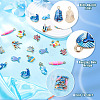 24Pcs 12 Styles Alloy Pendants FIND-TA0010-87-5