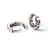 304 Stainless Steel Huggie Hoop Earrings EJEW-N0020-142-1