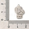 201 Stainless Steel Pendants STAS-R136-06P-3