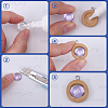 126Pcs 9 Styles Transparent Glass Cabochons GGLA-SP0001-03-5