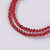 Glass Beads Strands EGLA-E057-02B-07-3
