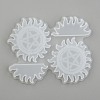 Gear Straw Topper Silicone Molds Decoration X-DIY-J003-15-2