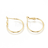 Brass Hoop Earrings KK-S341-84-1