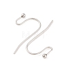 Tarnish Resistant 316 Surgical Stainless Steel Earring Hooks STAS-I045-03-3