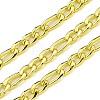 304 Stainless Steel Figaro Chains CHS-G036-04G-1