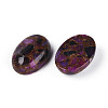 Dyed Synthetic Gemstone Cabochons G-T144-79D-2