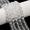 Natural Quartz Crystal Beads Strands G-C280-B14-8mm-1