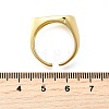 Ocean Styles Brass Cuff Rings for Women RJEW-F184-18G-5