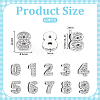 60Pcs Alloy Rhinestone Charms Sets FIND-UN0010-37P-2