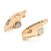 Alloy Enamel Split Pendants LS-ENAM-P255-01G-2
