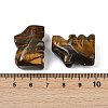 Natural Tiger Eye Rabbit Display Decorations G-R007-02L-3