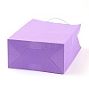 Pure Color Kraft Paper Bags AJEW-G020-A-09-3