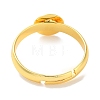 Rack Plating Adjustable Brass Ring Findings LS-KK-F090-08G-02-3