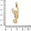 304 Stainless Steel Pendants STAS-F336-13G-02-3
