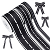 3 Rolls 3 Styles Polyester Ribbons OCOR-WH0120-53-1
