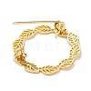 Hollow Leaf Ring Brass Brooches for Women JEWB-Z032-01G-2