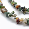 Natural Indian Agate Beads Strands G-P332-13-2