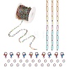 DIY Chain Jewelry Set Making Kit STAS-SZ0002-25-1