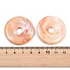 Opaque Acrylic Imitation Jade Pendants OACR-T033-12A-3