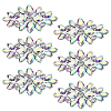 Glass Rhinestone Ornament Accessories DIY-WH0308-990B-1