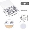 Fingerinspire 1 Box 60Pcs Self-Adhesive Acrylic Rhinestone Stickers DIY-FG0001-84A-2