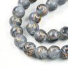 Baking Paint Glass Beads X1-DGLA-N010-10mm-09-3