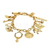 Vintage Alloy Fairy Tale Multi Charm Bracelets for Women WG11E0E-01-6