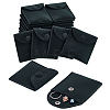 Velvet Jewelry Flap Pouches with Snap Button X-TP-WH0007-10B-1