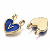 Alloy Enamel Charms ENAM-T012-02V-RS-3