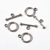 Tibetan Style Alloy Toggle Clasps X-LF0161Y-2