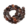 Dyed & Heated Natural Agate Beads Strands G-N359-15A-07-3