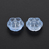 Transparent Baking Painted Glass Beads GLAA-S190-021-A02-3