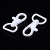 Opaque ABS Plastic Swivel D Rings Lobster Claw Clasps SACR-N015-001-4