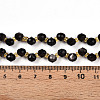 Natural Silver Obsidian Beads Strands G-T141-51-5