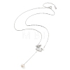 925 Sterling Silver with Shell Necklaces STER-Z009-14P-1