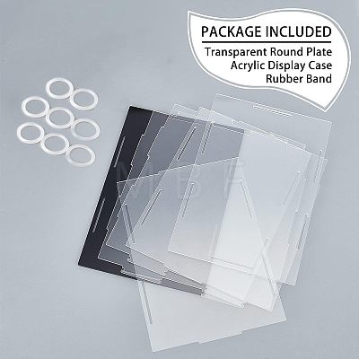 Acrylic Display Box ODIS-WH0005-77-1